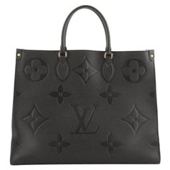 Louis Vuitton OnTheGo Tote Limited Edition Monogram Empreinte Giant GM