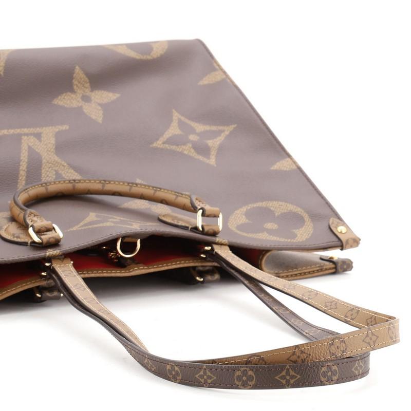 Louis Vuitton OnTheGo Tote Limited Edition Reverse Monogram Giant GM 1