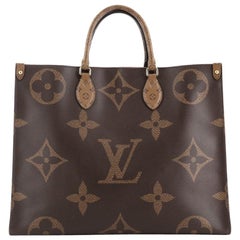 Louis Vuitton OnTheGo Tote Limited Edition Reverse Monogram Giant GM