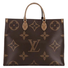 Louis Vuitton OnTheGo Tote Limited Edition Reverse Monogram Giant GM