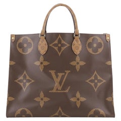 Louis Vuitton OnTheGo Tote Limited Edition Reverse Monogram Giant GM