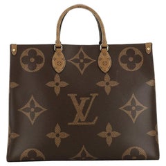 Louis Vuitton OnTheGo Tote Limited Edition Reverse Monogram Giant GM 