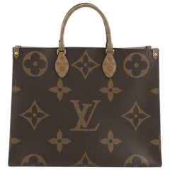  Louis Vuitton OnTheGo Tote Limited Edition Reverse Monogram Giant GM