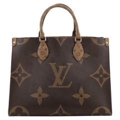 Louis Vuitton OnTheGo Tote Limited Edition Reverse Monogram Giant MM