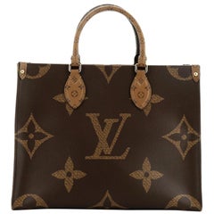 Louis Vuitton OnTheGo Tote Limited Edition Reverse Monogram Giant MM