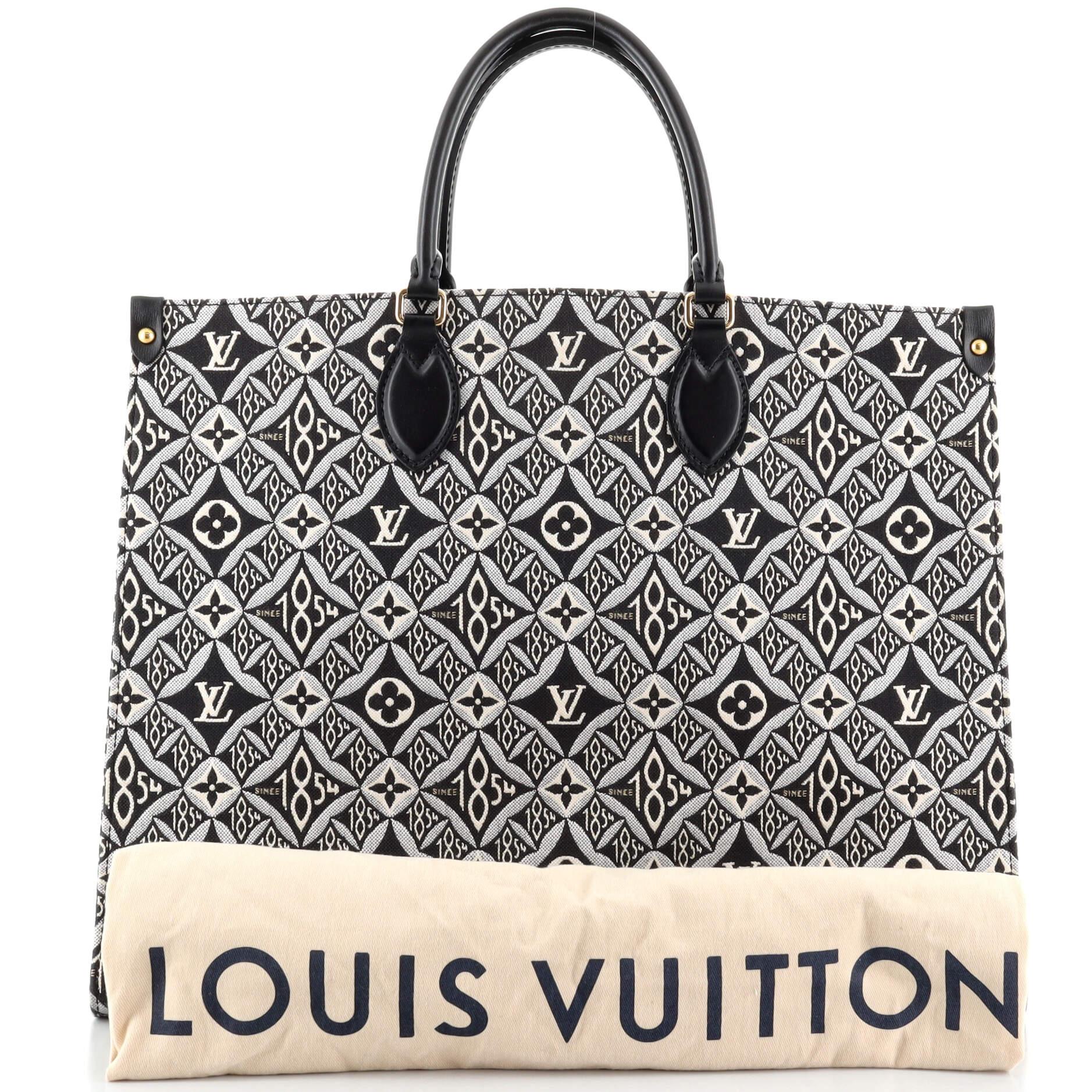 Louis Vuitton Onthego Tote Limited Edition Since 1854 Monogram Jacquard G At 1stdibs