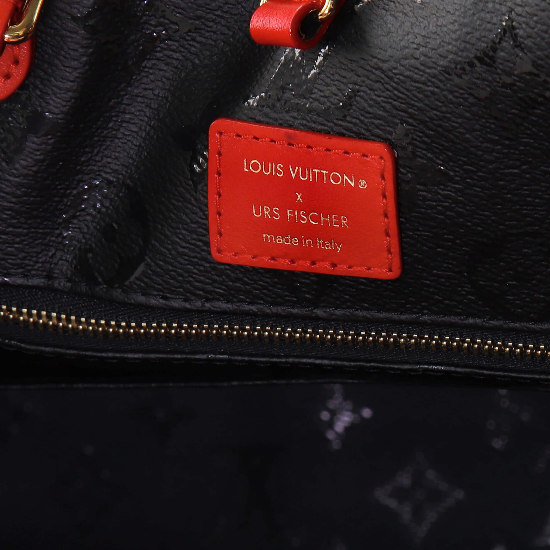 Louis Vuitton OnTheGo Tote Limited Edition Urs Fischer Tufted Monogram Canvas 3