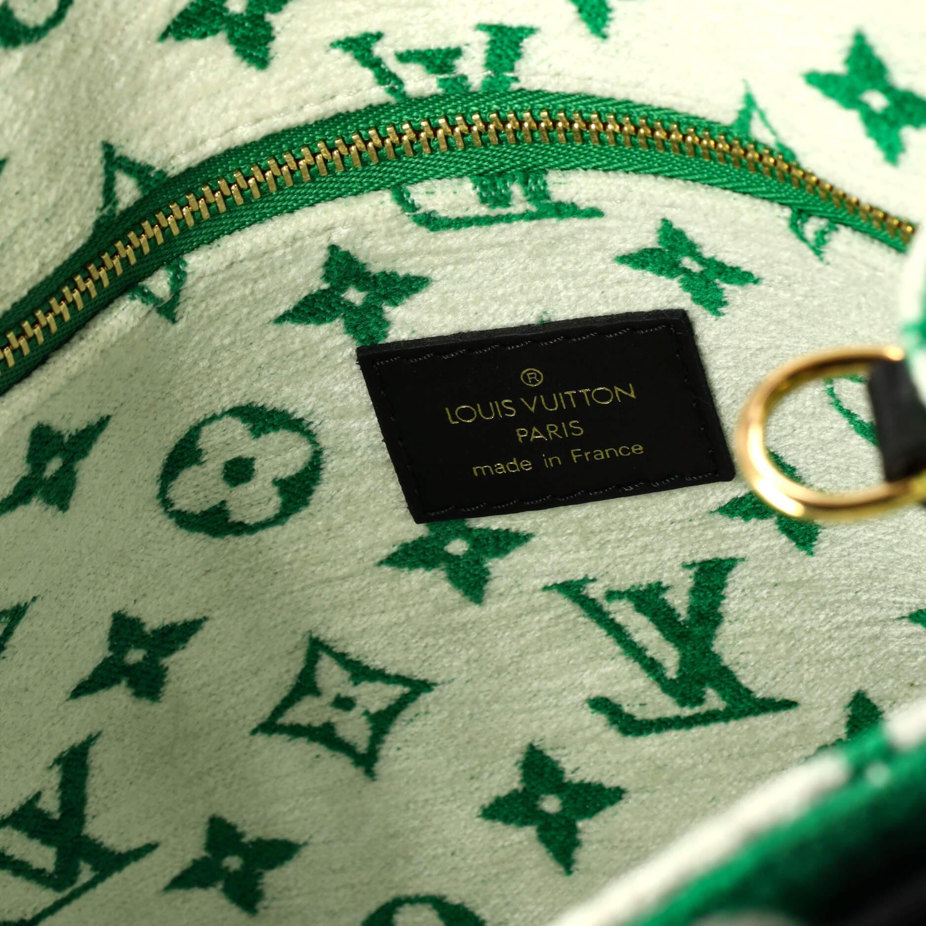 Louis Vuitton OnTheGo Tote LV Match Monogram Jacquard Velvet PM 2