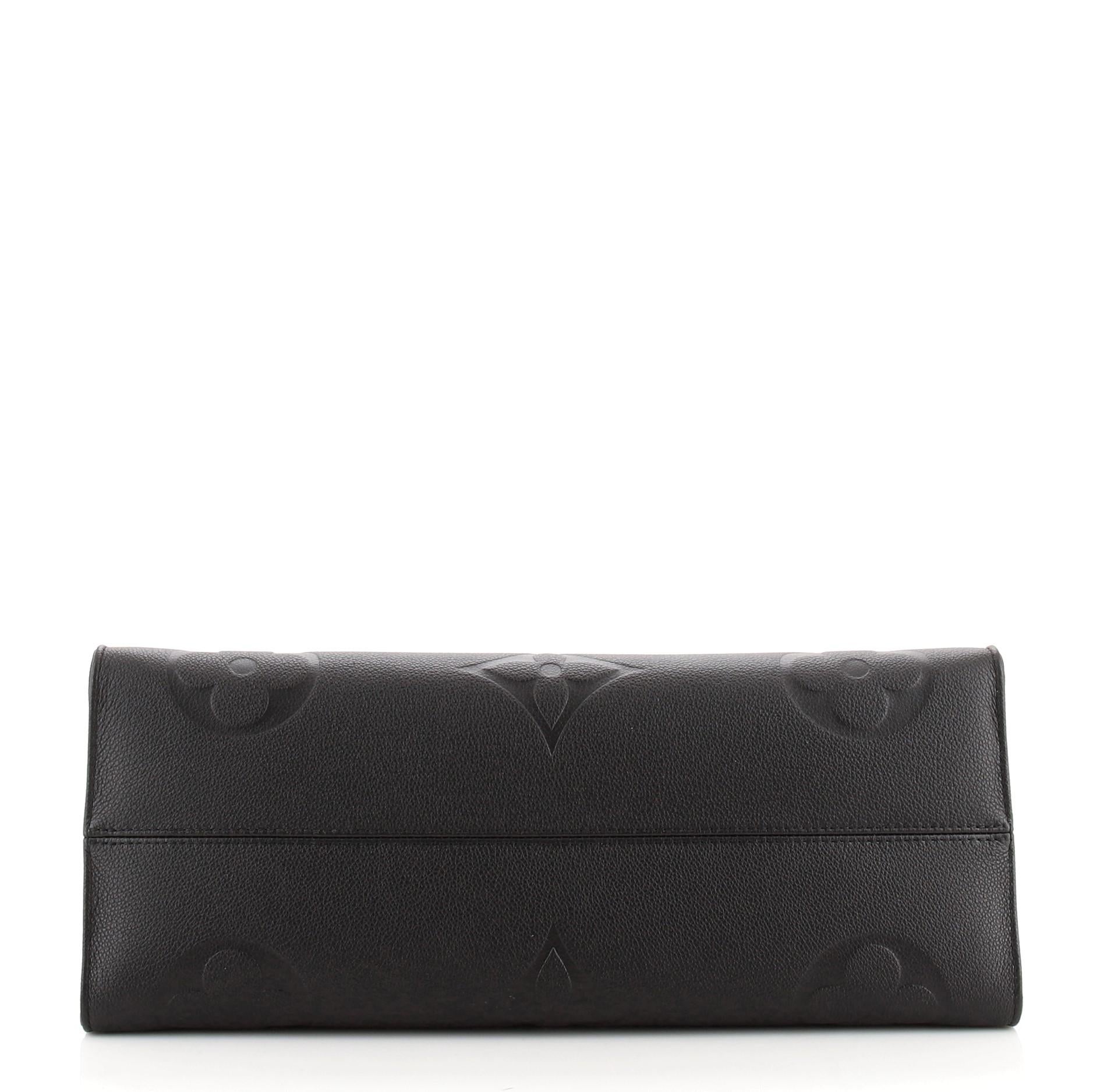 Louis Vuitton OnTheGo Tote Monogram Empreinte Giant GM im Zustand „Gut“ in NY, NY
