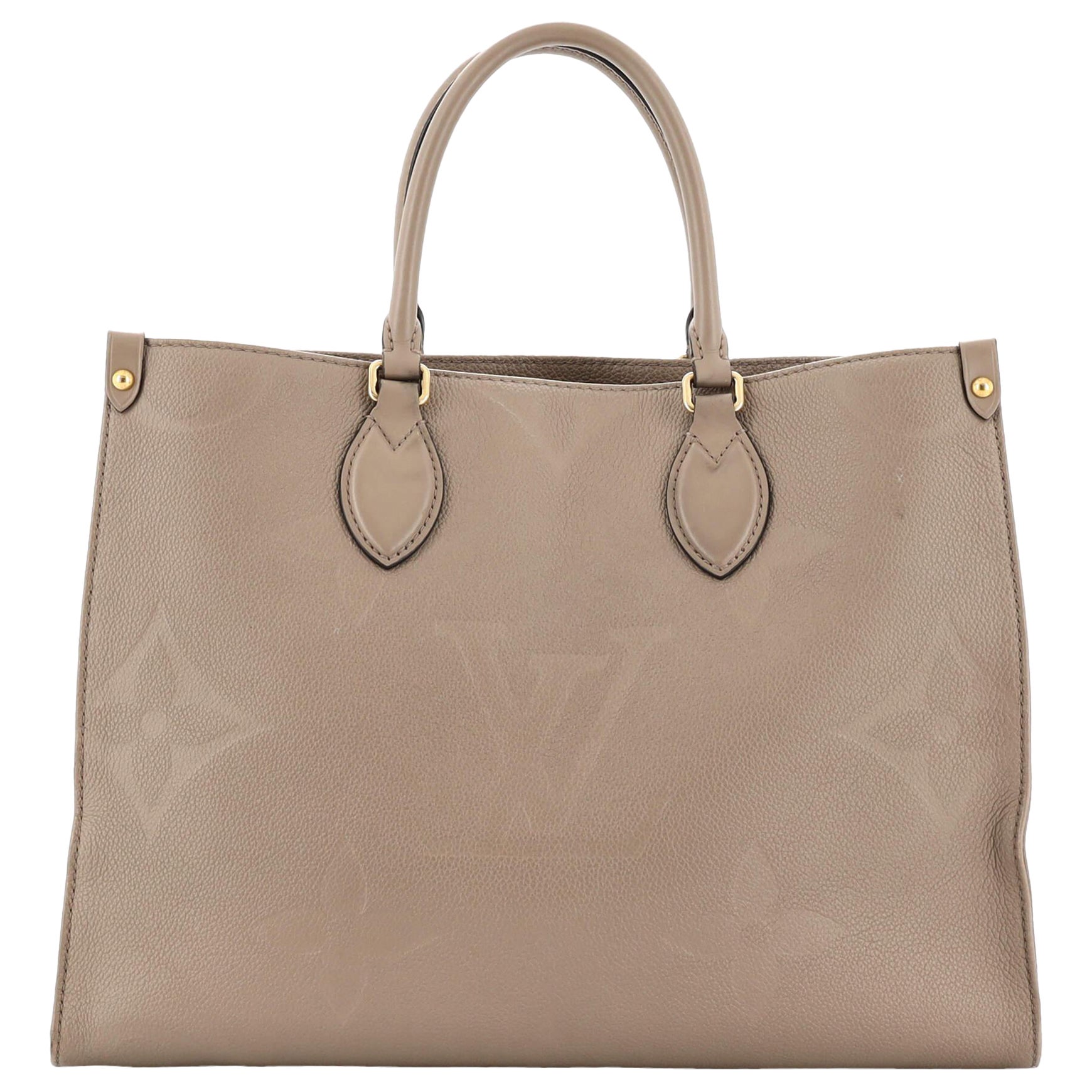 Louis Vuitton OnTheGo Tote Monogram Empreinte Giant MM For Sale