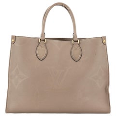 Louis Vuitton OnTheGo Tragetasche mit Monogramm Empreinte Riesen MM