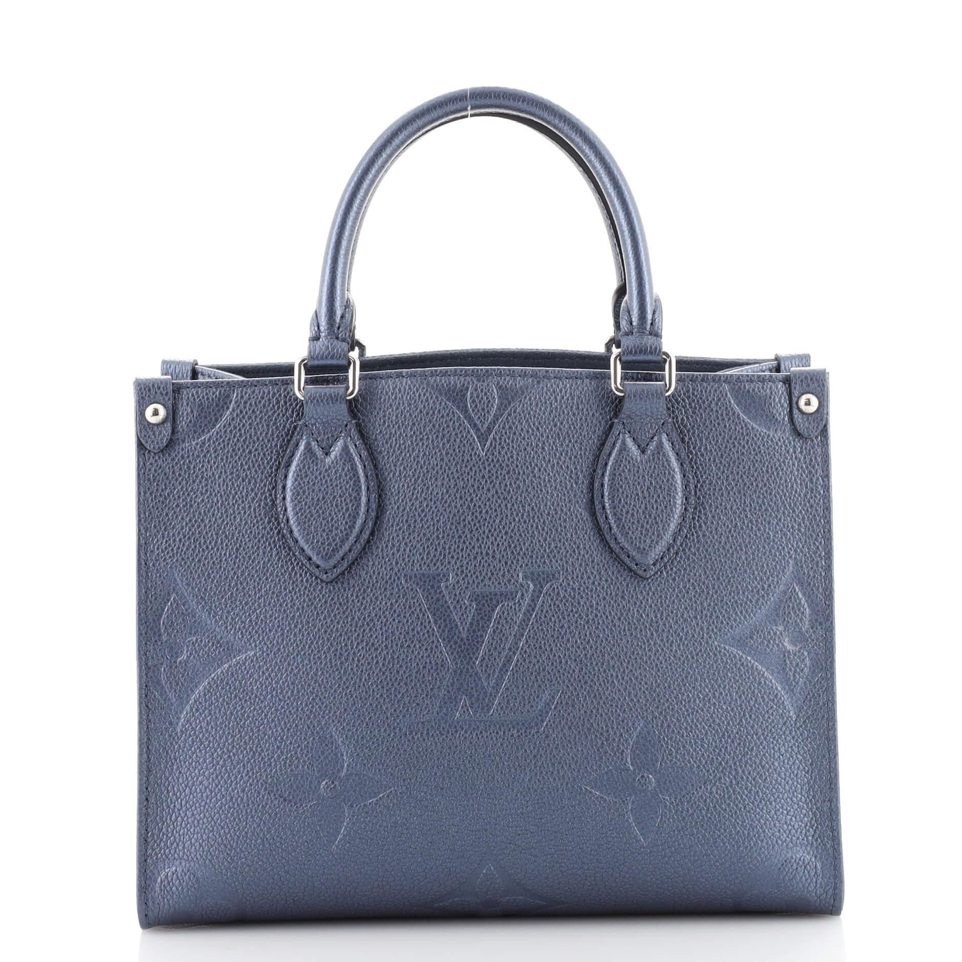 Women's or Men's Louis Vuitton OnTheGo Tote Monogram Empreinte Giant PM