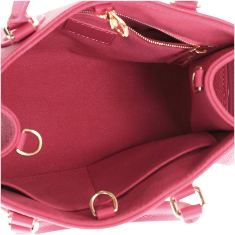 Onthego cloth tote Louis Vuitton Pink in Cloth - 25624833