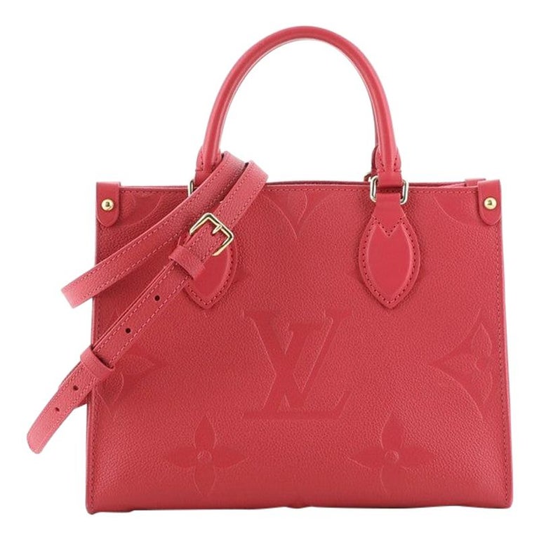 Louis Vuitton Clear Translucent Lagoon Bay Red Epi Plage Tote with Pouch  861015