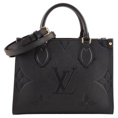 Louis Vuitton OnTheGo Tragetasche mit Monogramm Empreinte Giant PM