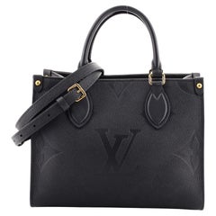 Louis Vuitton OnTheGo Tragetasche mit Monogramm Empreinte Riesen PM