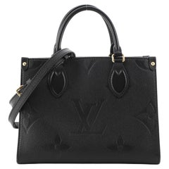 Louis Vuitton OnTheGo Tragetasche mit Monogramm Empreinte Riesen PM