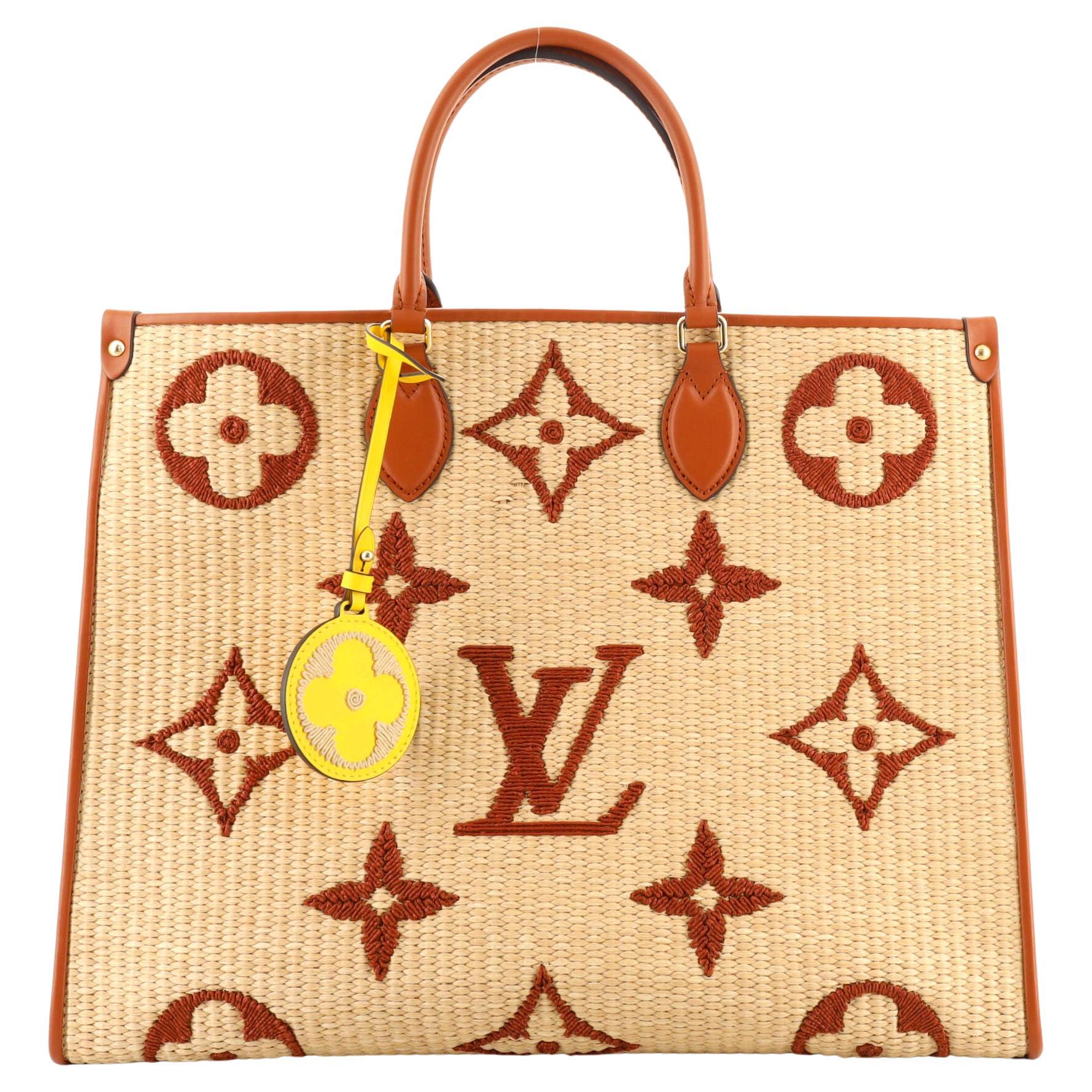 Louis Vuitton, Bags, Louis Vuitton Onthego Tote Limited Edition Red  Multicolor Monogram Giant Tote