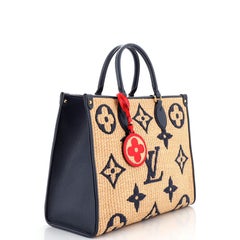Louis Vuitton OnTheGo Tote Monogram Giant Raffia MM