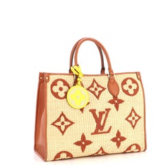 Louis Vuitton OnTheGo Tote Monogram Giant Raffia MM
