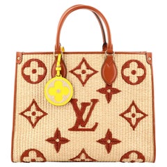 Louis Vuitton OnTheGo Tote Monogram Giant Raffia MM