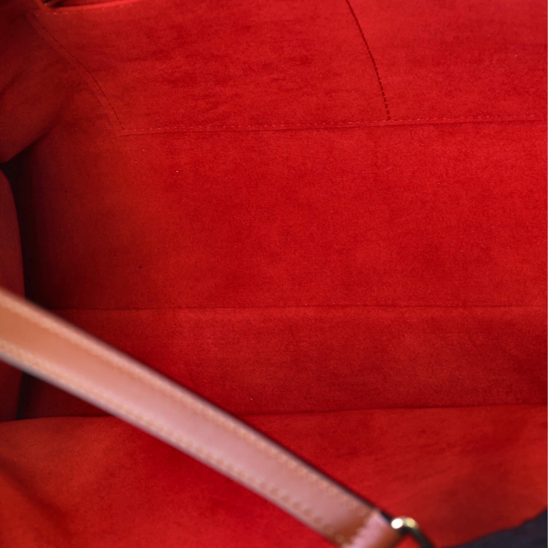 Louis Vuitton OnTheGo Tragetasche mit Monogramm aus riesigem Teddy-Fleece GM 1