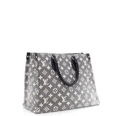 Louis Vuitton OnTheGo Tote Monogram Jacquard Denim MM