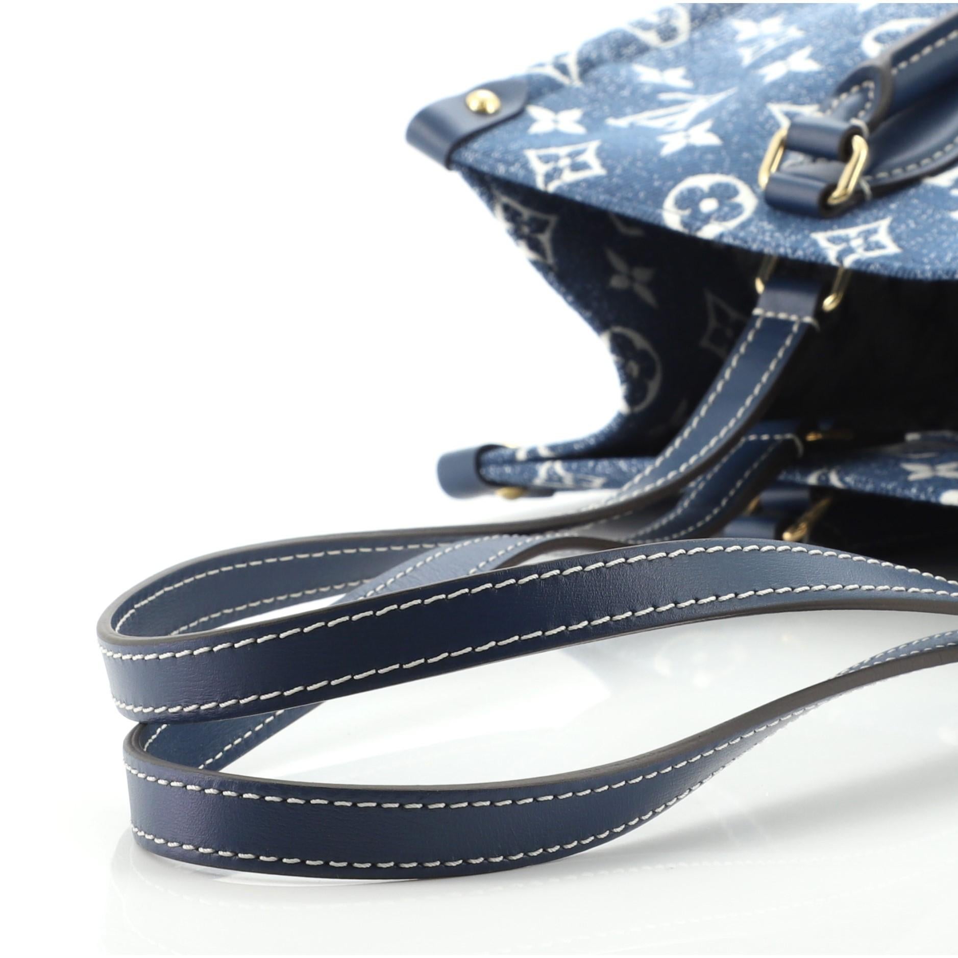 Louis Vuitton OnTheGo Tote Monogram Jacquard Denim MM 2