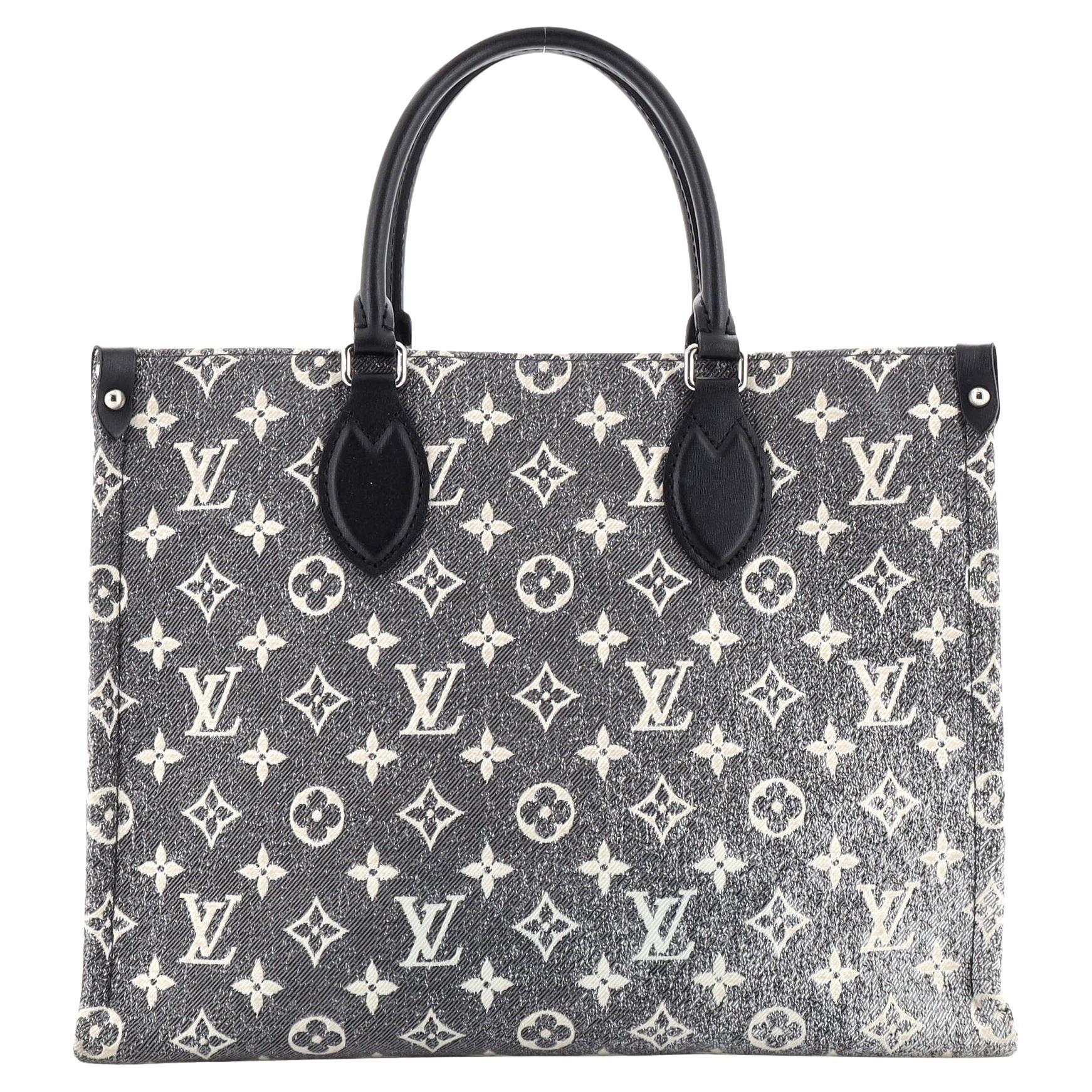 Louis Vuitton Denim Tote Bag - 12 For Sale on 1stDibs
