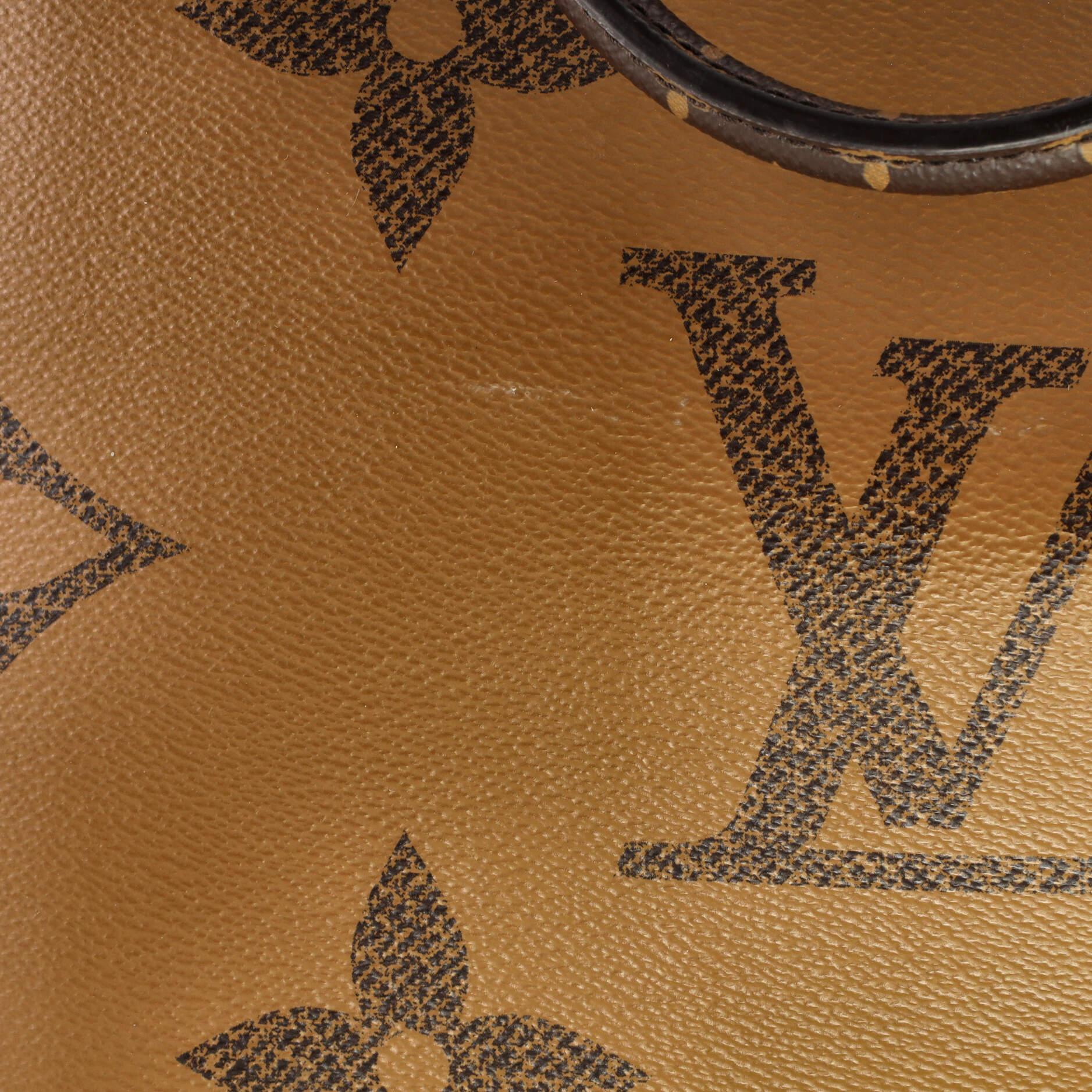 Louis Vuitton OnTheGo Tote Reverse Monogram Giant GM For Sale 5