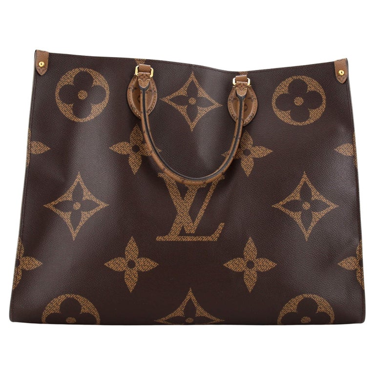 Louis Vuitton W Tote Monogram Tuffetage Leather PM at 1stDibs