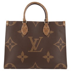 Louis Vuitton OnTheGo Tragetasche mit umgekehrtem Monogramm Giant MM