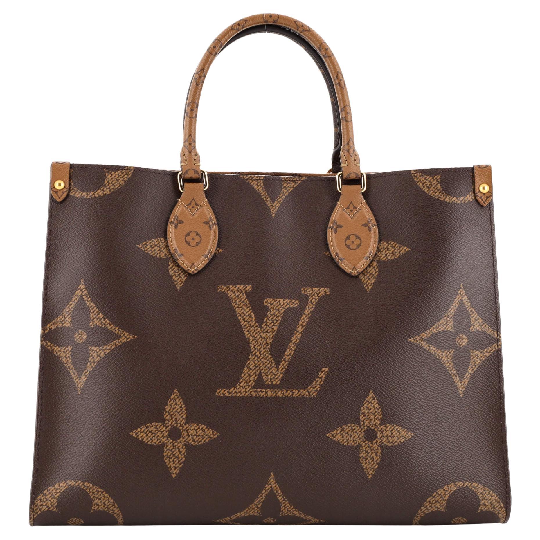 Louis Vuitton OnTheGo Tote Reverse Monogram Giant MM For Sale