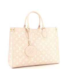 Louis Vuitton OnTheGo Tote Spring in the City Monogram Empreinte Leather MM