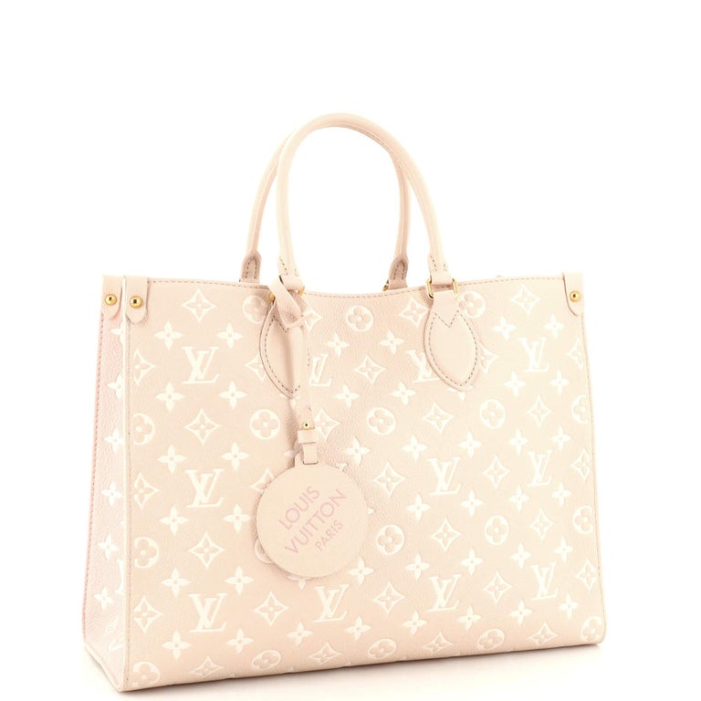 LOUIS VUITTON Women Onthego Spring City MM Monogram Empreinte Leather