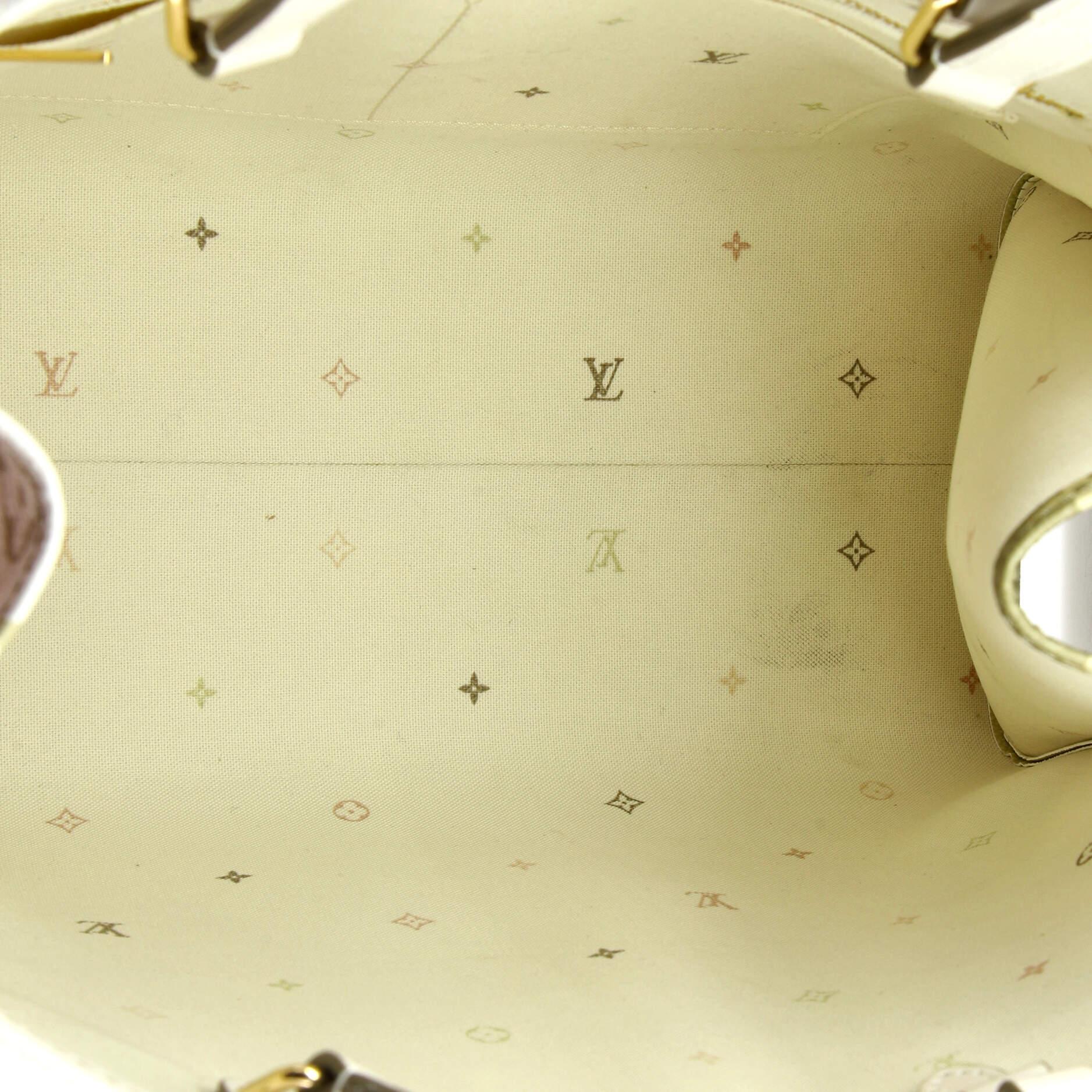 Louis Vuitton OnTheGo Tote Spring in the City Monogram Giant Canvas MM 1