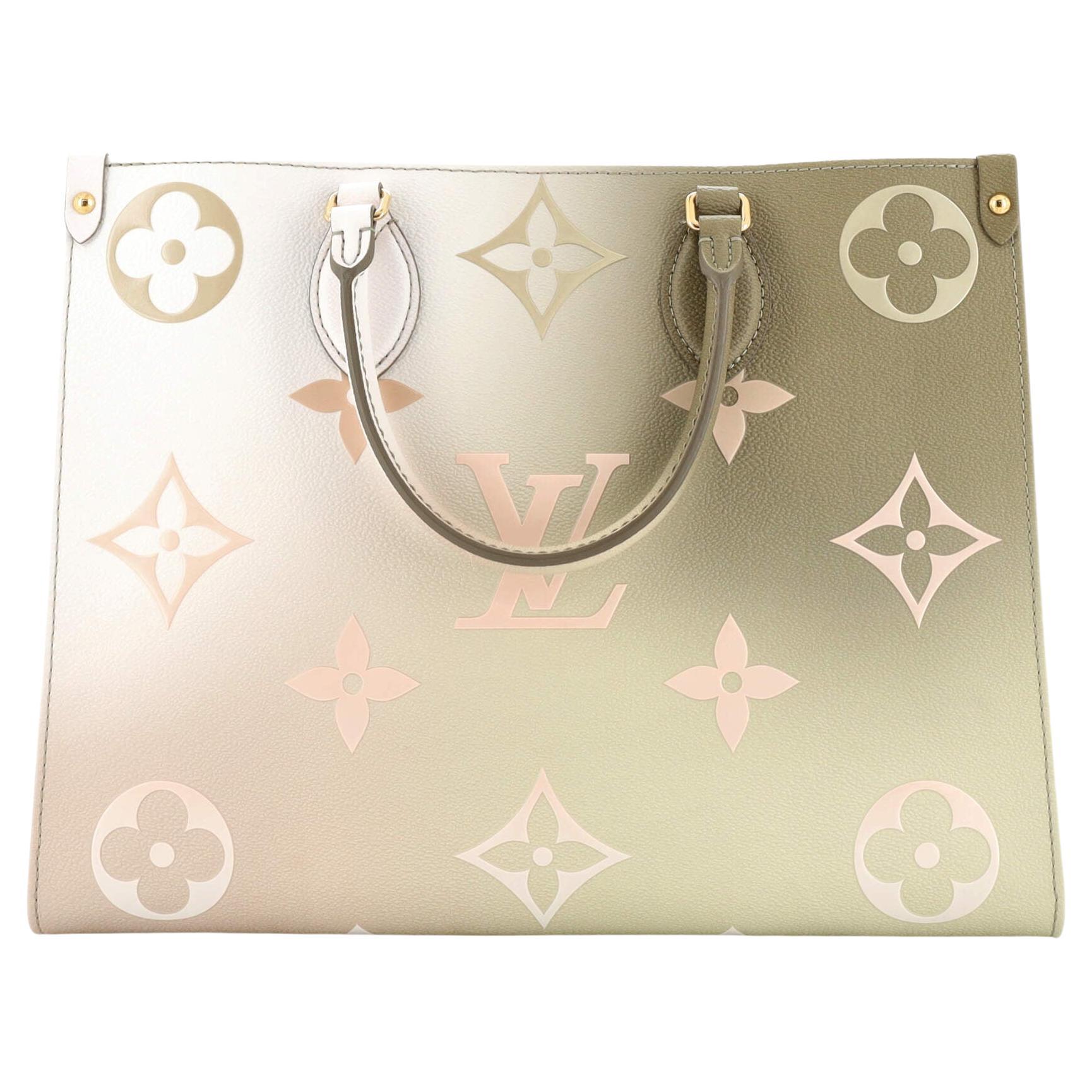 LOUIS VUITTON green 2019 ONTHEGO Tote Bag Monogram Giant Reverse at 1stDibs   louis vuitton green and white bag, louis vuitton tote bag green, louis  vuitton on the go green