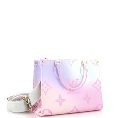 Louis Vuitton OnTheGo Tote Spring in the City Monogram Giant Canvas PM