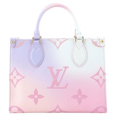Louis Vuitton OnTheGo Tote Spring in the City Monogram Giant Canvas PM