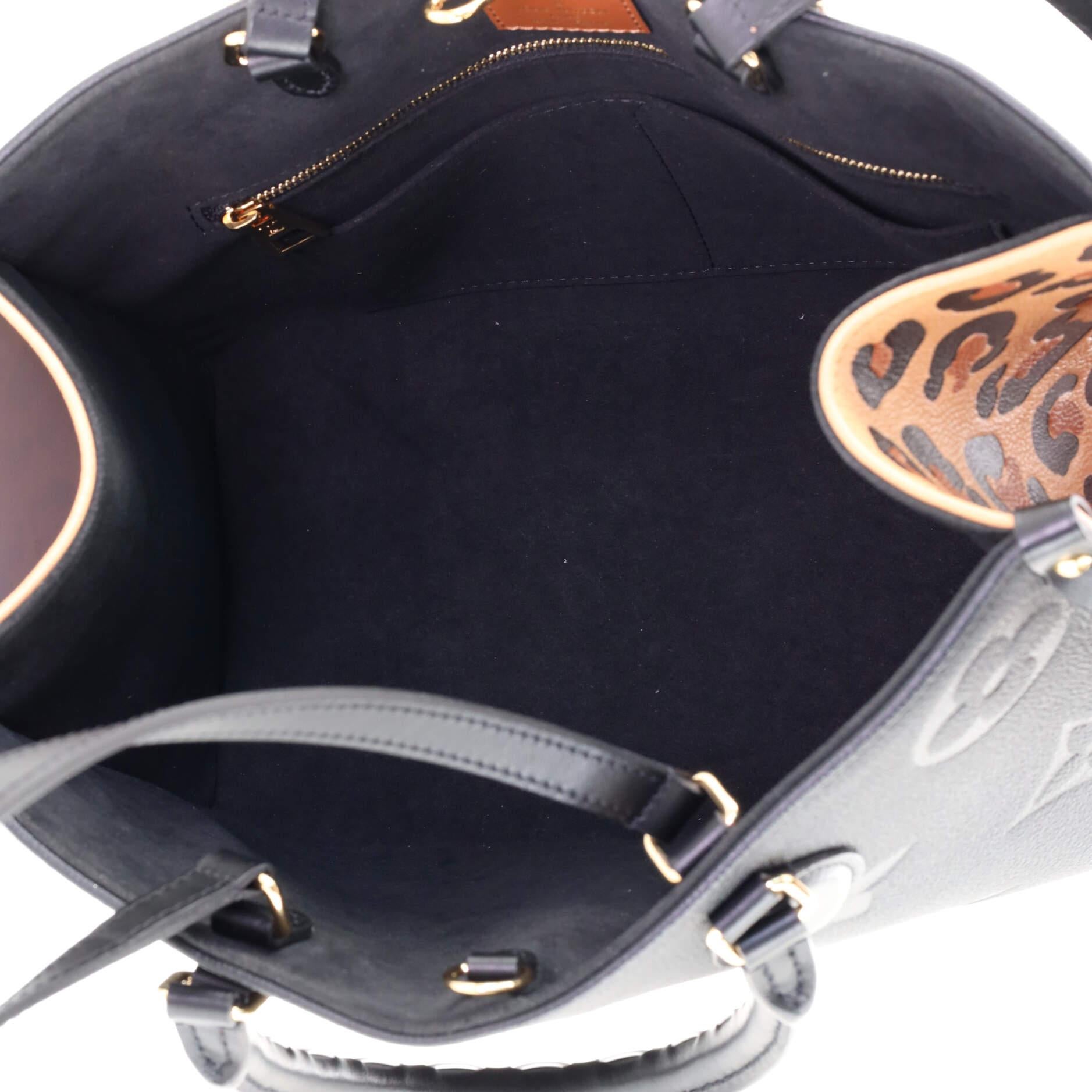 Louis Vuitton OnTheGo Tote Wild at Heart Monogram Empreinte Giant MM 2