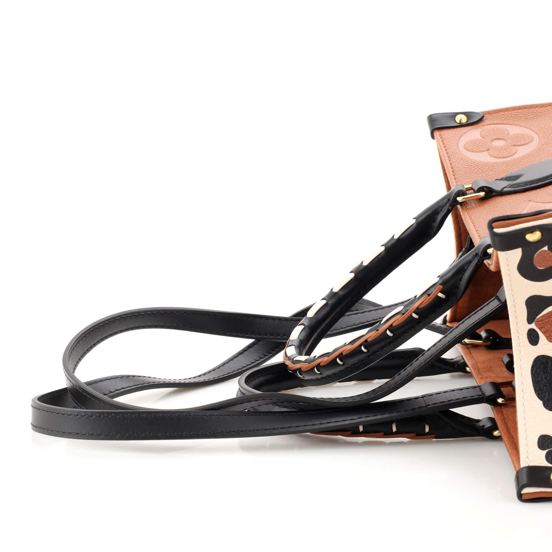 Louis Vuitton OnTheGo Tote Wild at Heart Monogram Empreinte Giant MM 3