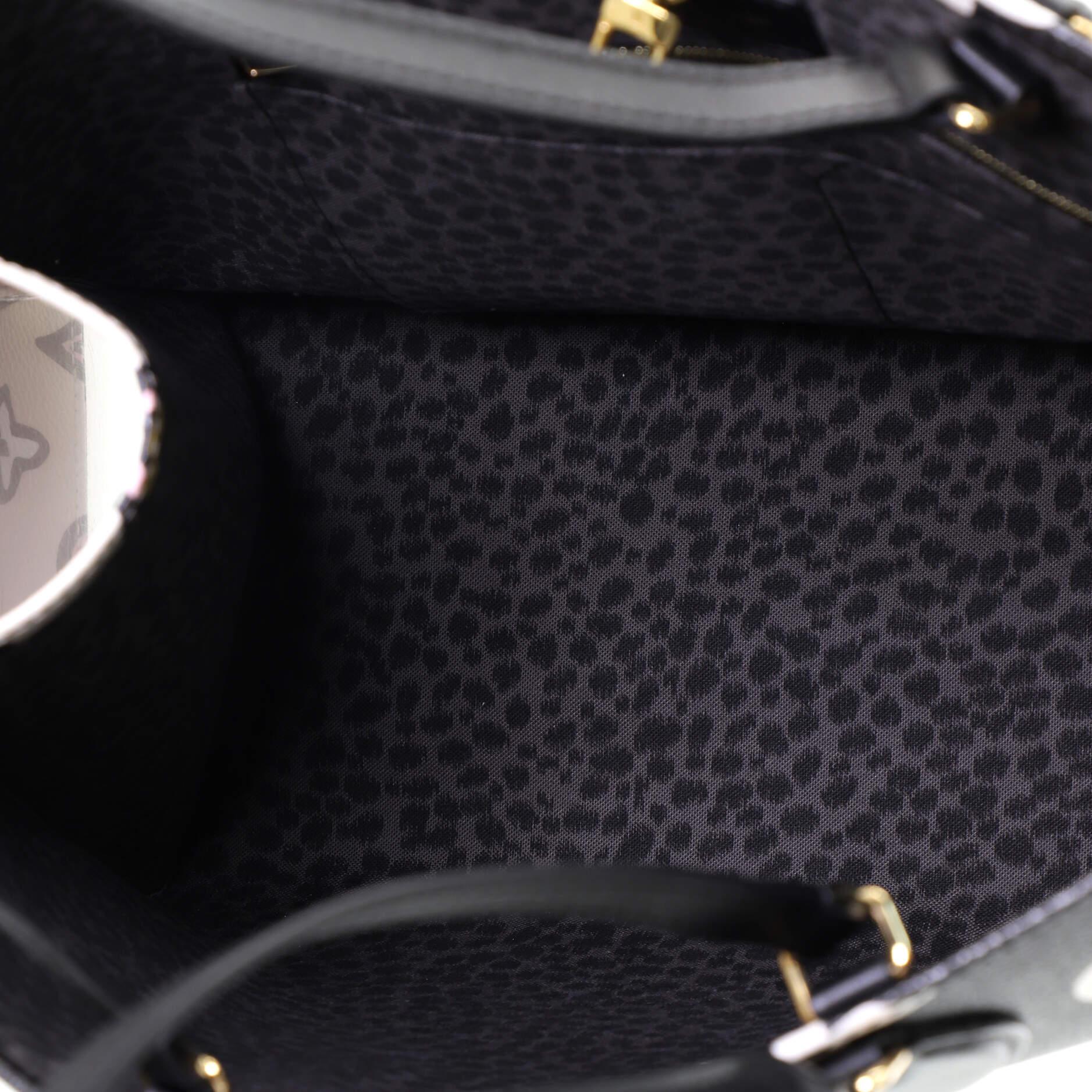  Louis Vuitton OnTheGo Fourre-tout Wild at Heart Monogramme Giant GM Unisexe 