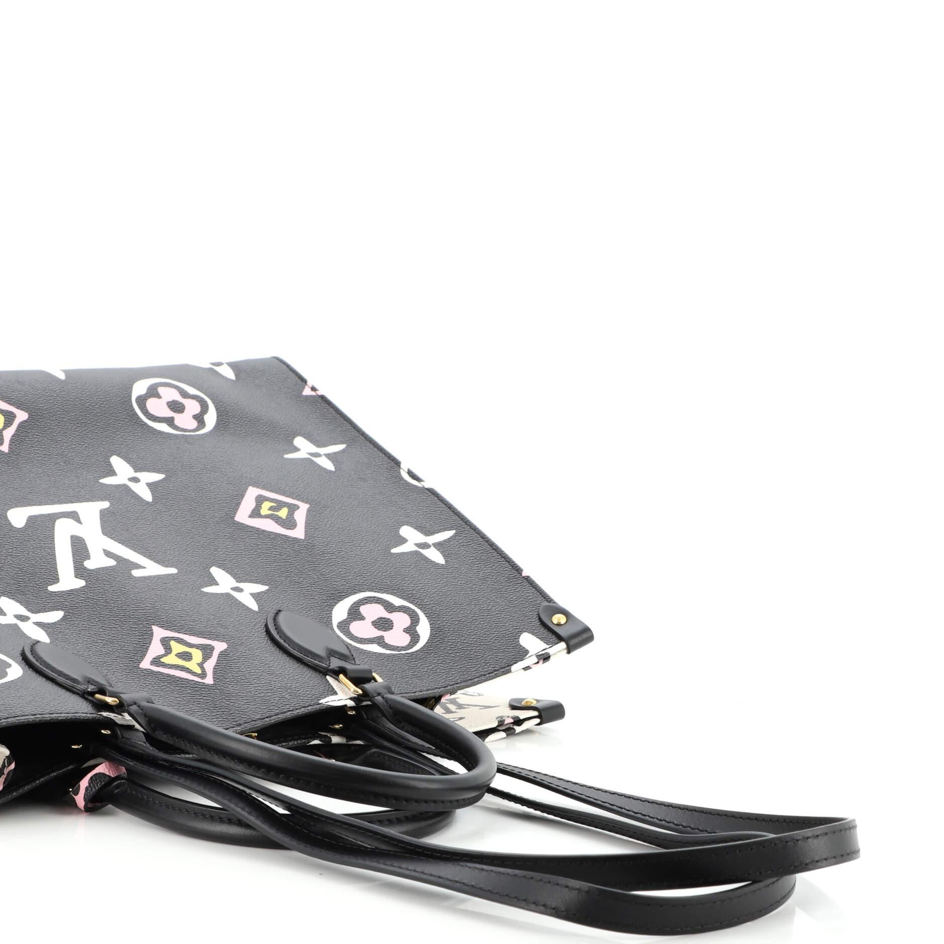 Louis Vuitton OnTheGo Fourre-tout Wild at Heart Monogramme Giant GM 1