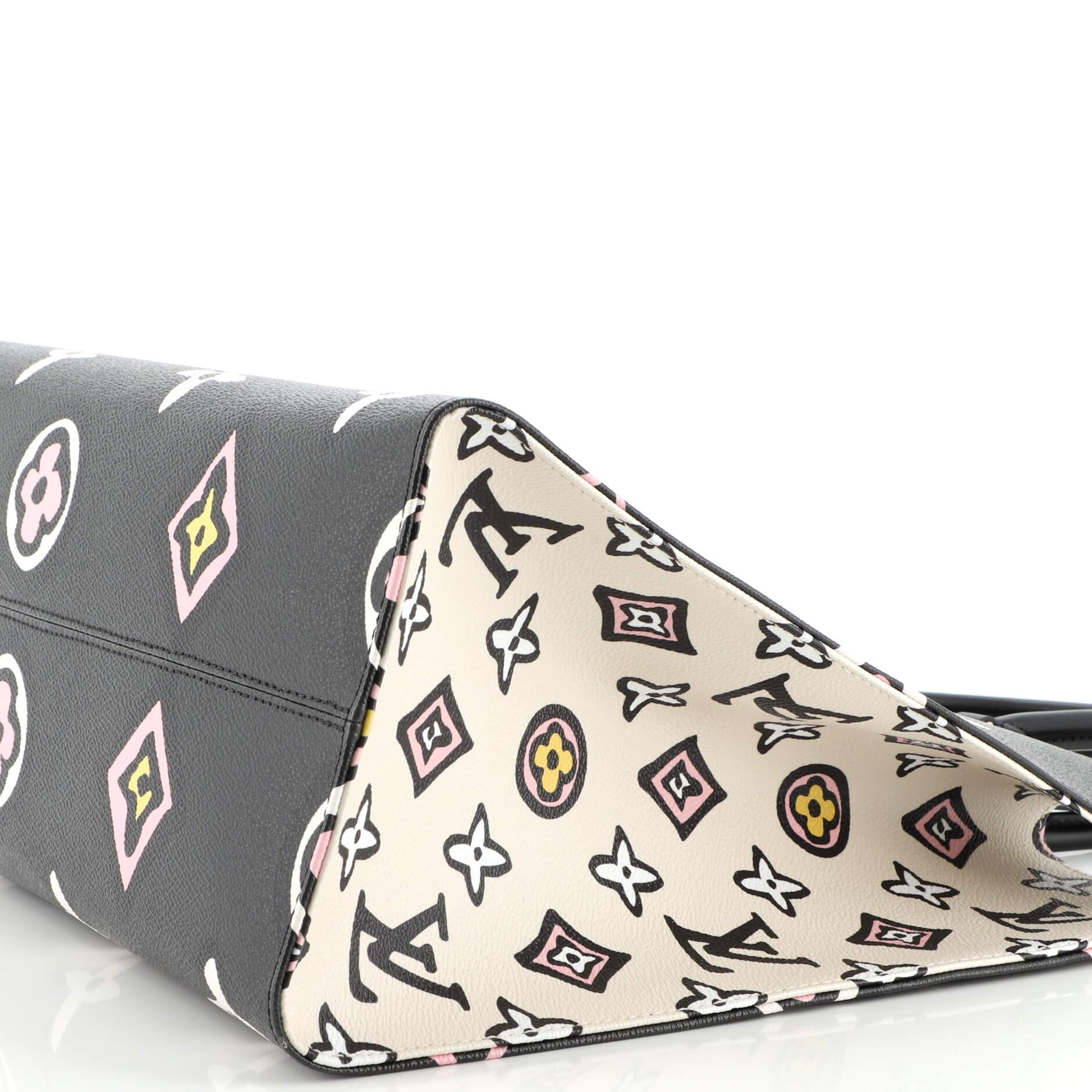 Louis Vuitton OnTheGo Fourre-tout Wild at Heart Monogramme Giant GM 2