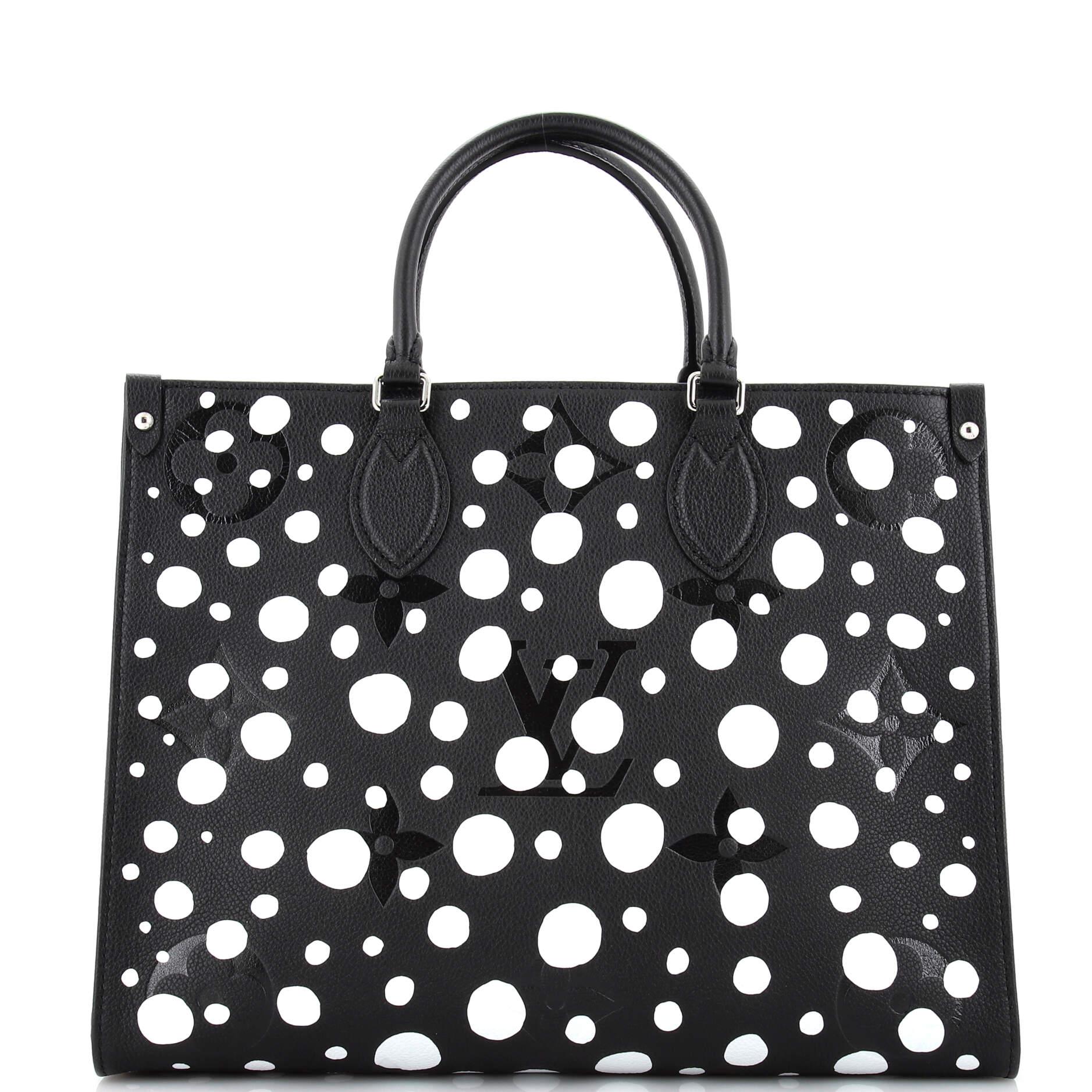 Louis Vuitton OnTheGo Tote Yayoi Kusama Infinity Dots Monogram Empreinte Giant In Good Condition In NY, NY