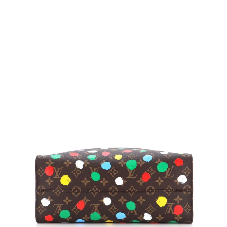Louis Vuitton Dots Cosmetic Pouch PM Red Pumpkin 2Lv824K, Women's