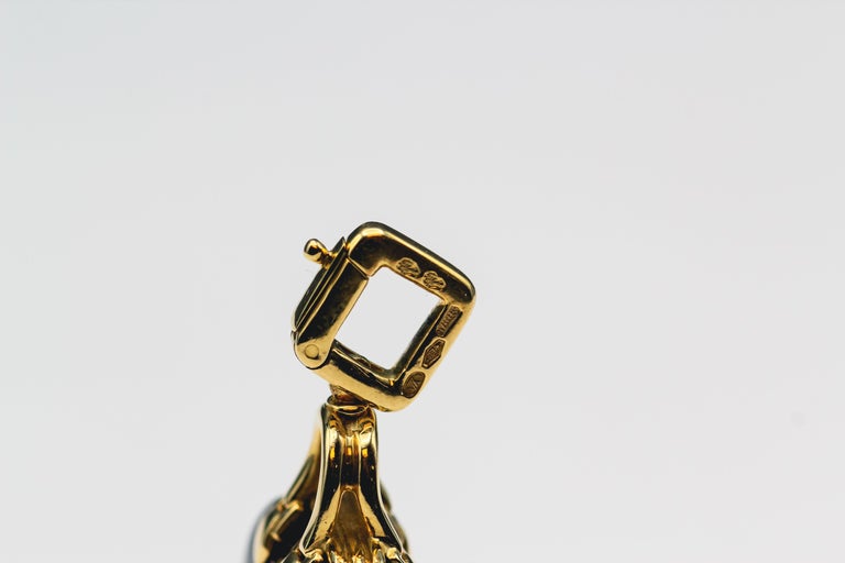 Louis Vuitton Alma Onyx Charm Yellow Gold [18K] Onyx Men,Women Fashion  Pendant Necklace [Gold]
