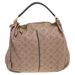 Louis Vuitton Louis Vuitton Opal Monogramm Mahina Leder Selene MM Tasche