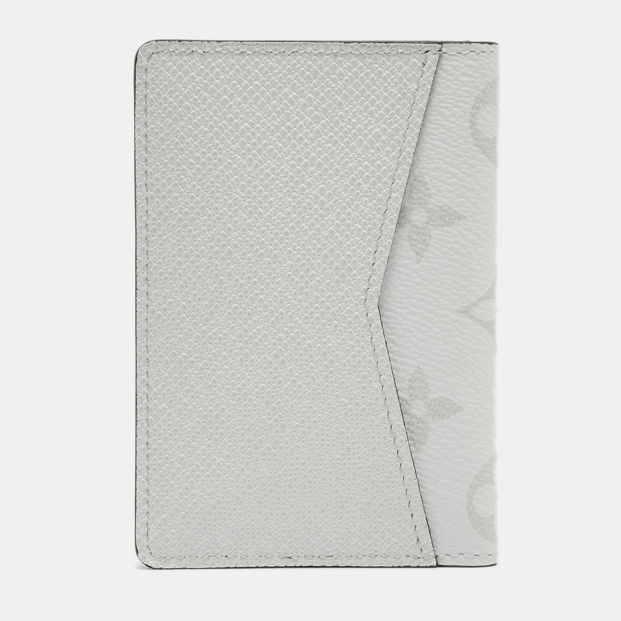 Louis Vuitton Optic White Monogram Canvas Pocket Organizer 1