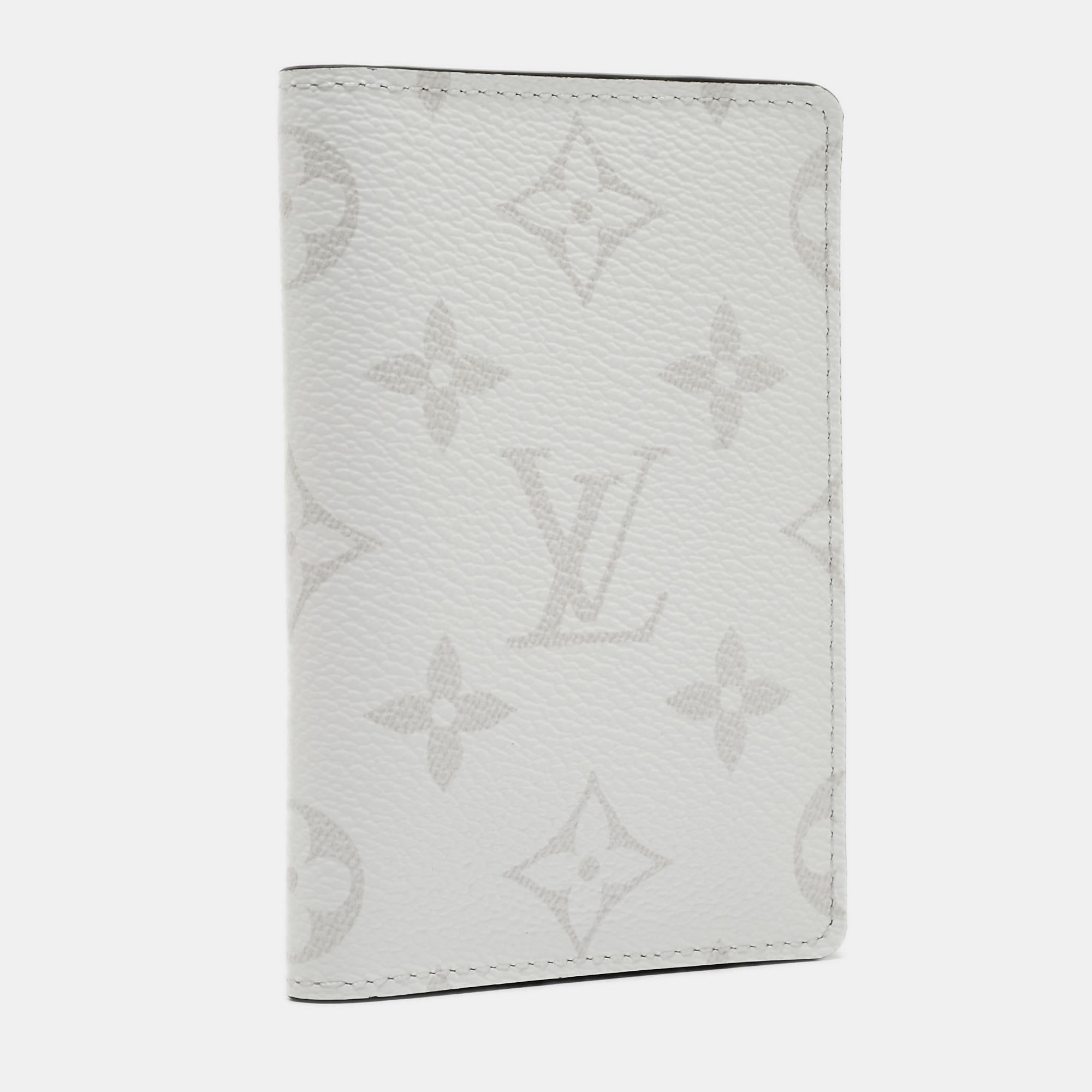 Louis Vuitton Optic White Monogram Canvas Pocket Organizer 2